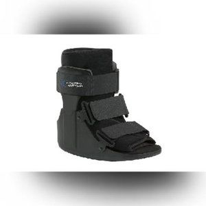 Black Walking Boot